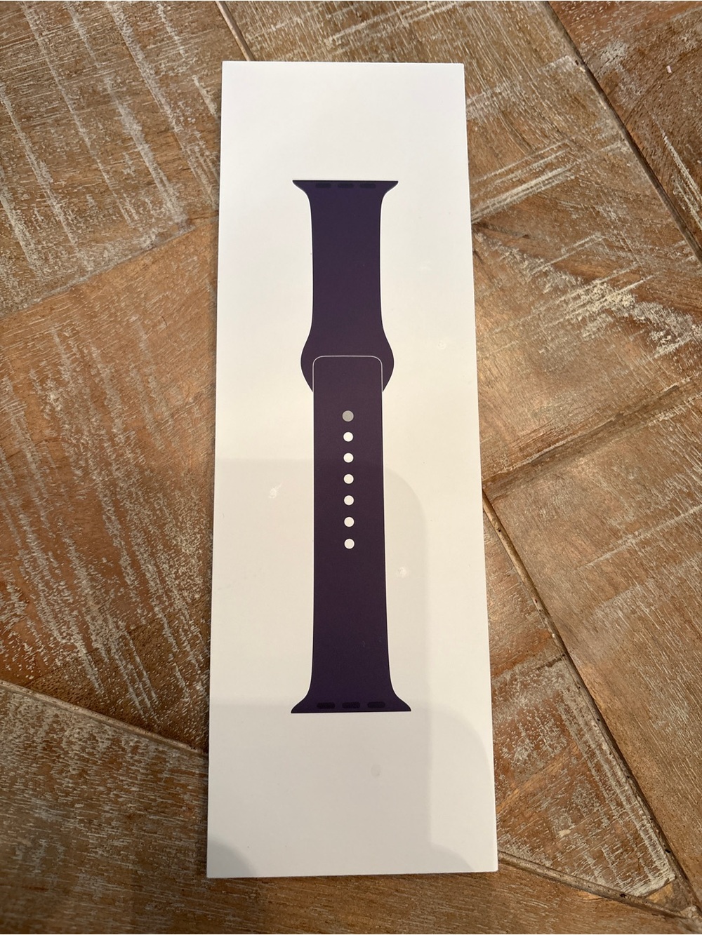 Apple Watch Purple Fog Sport Band 42mm S/M — New in Box